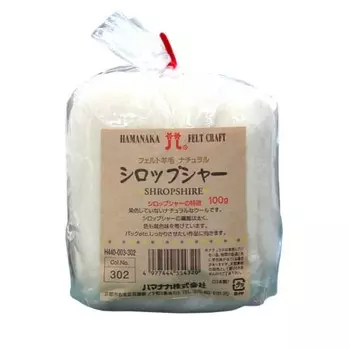 Войлочная шерсть Hamanaka 100 г №302 Сироп для резки