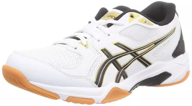 Волейбольные кроссовки 10 101 см 2E [ASICS] GEL-ROCKET (Белый черный) 28,0