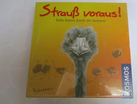 Volle Kanne durch die Spieler Strau voraus! Саванна: Для 2-5