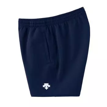 Volleyball Game One Sweat Club NVY S [DESCENTE] Шорты, брюки, острые, впитывающие, эластичные, тренировочные, стандартные, для мероприятий, командные, женские (DSP-6093WB)
