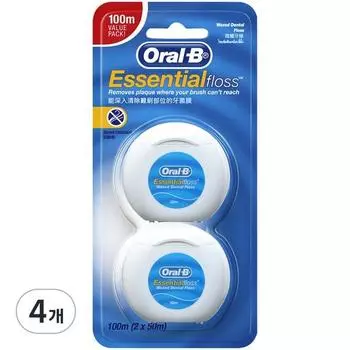Вощеная нить Oral-B, 2 упаковки, 4 шт.