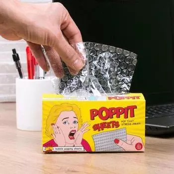 Восхитительная коробка с пузырьками, пузырчатая пленка для игрушек