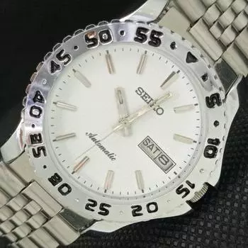 ВОССТАНОВЛЕННЫЕ МУЖСКИЕ ЧАСЫ SEIKO 5 AUTO JAPAN a308914-1 SKU587c-a308914