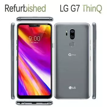 Восстановленный LG оригинальный LG G7 ThinQ G710N G710VM G710ULM 4G 4 ГБ ОЗУ 64 ГБ ПЗУ мобильный телефон смартфон