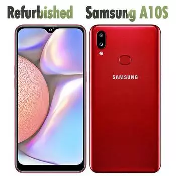 Восстановленный мобильный телефон Samsung Galaxy A10S A107F 2 ГБ ОЗУ 32 ГБ ПЗУ Simple Set чёрный
