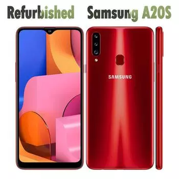 Восстановленный мобильный телефон Samsung Galaxy A20S A207F A207M A2070 64 ГБ 4 ГБ ОЗУ
