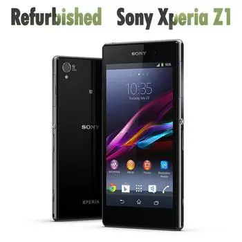 Восстановленный оригинальный мобильный телефон Sony Xperia Z1 C6903 20MP 5,0 дюйма