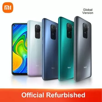 Восстановленный смартфон Xiaomi Redmi Note 9, глобальная версия