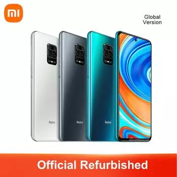 Восстановленный смартфон Xiaomi Redmi Note 9S, глобальная версия