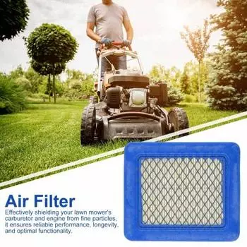 Воздушный фильтр для Briggs & Stratton 491588 и Craftsman 3364 Простая установка Продлевает срок службы двигателя Газонокосилка Воздушный фильтр со свечами зажигания
