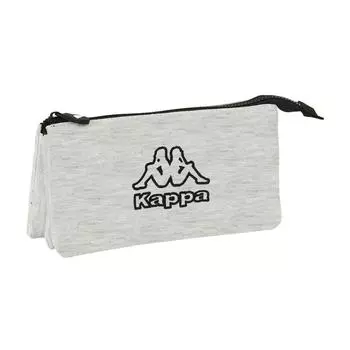 Вязаная большая сумка Triple Kappa Grey Серая (22 х 12 х 3 см)