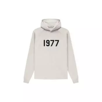 Вязаный пуловер с капюшоном Fear of God Essentials SS22 с цифровым принтом и толстой теплой подкладкой. Мужские топы из пшеницы FOG-SS22-011. XXL