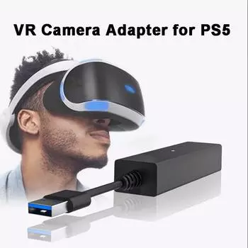 VR Connector Mini Camera Adapter USB3.0 PS VR Connector to PS5 Cable Adapter для Playstation 5 PS4 Games Accessories Have LOGO