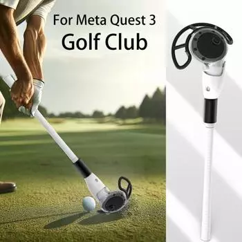 VR Golf Handle Grip Meta Quest 3 Улучшите свои впечатления от игры в гольф Сигнал Беспрепятственный VR Golf Handle Grip Golf
