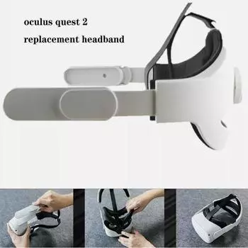 VR-повязка на голову для Oculus Quest 2, замена для Elite Strap Adjustable Cloc F1Z1 как