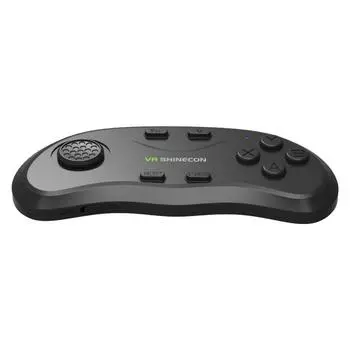 VR Shinecon 3D-киноигры Очки виртуальной реальности Bluetooth-пульт дистанционного управления Геймпад(черный) чёрный