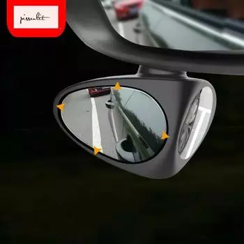 Вращающееся на 360 градусов 2-стороннее выпуклое зеркало для слепых зон автомобиля Автомобильное наружное зеркало заднего вида для парковки Аксессуары для безопасности Задний ход