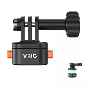 VRIG AC14 Claw Mini Sports Camera Магнитный быстросъемный адаптер для крепления на штатив с креплением 1/4 дюйма чёрный