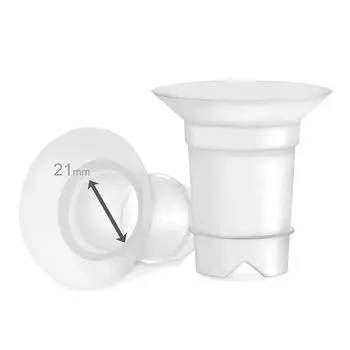 Вставка Maymom Flange Medela M Thirds 24 мм Breast Shield S Размер уменьшен до 21 мм 2 шт.