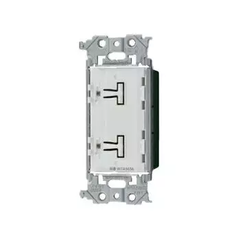 Встроенный электронный детский блок Panasonic Advanced Series с двумя переключателями и функцией Hotaru WTA5656