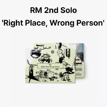 Второй альбом BTS RM Right Place, Wrong Person Weverse Albums ver.