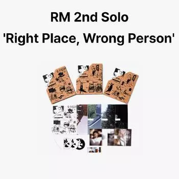 Второй альбом BTS RM Right Place, Wrong Person Standard ver. B ver.