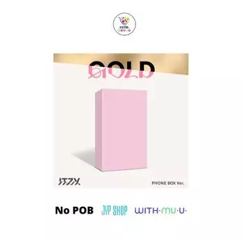Выберите POB Phone Box Ver ITZY Mini Album GOLD Special Edition No POB