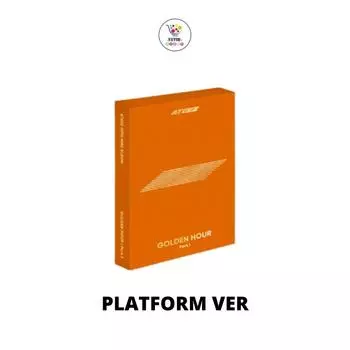 Выберите POB PLATFORM Ver 10-й мини-альбом ATEEZ GOLDEN HOUR Part 1 No POB 1ea
