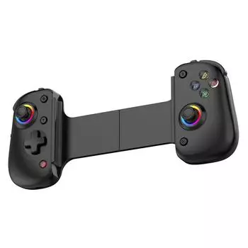 Выдвижной игровой джойстик BT Turbo Wireless растягивающийся геймпад 6-осевой гироскоп для Android/iPhone для PS3/PS4/Switch/XBOX/PC чёрный
