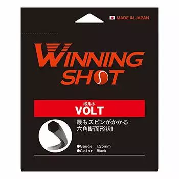 ВЫИГРЫШНЫЙ УДАР Volt 125 Single Gut Hard Теннисная струна (ВОЛЬТ) (измерительный прибор: 1,25мм)