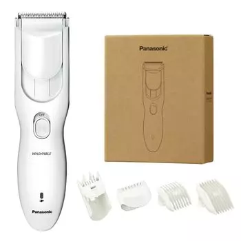 Выпущено в 2024 году Машинка для стрижки волос Panasonic Hair Cutter Family Type Перезаряжаемая Тип переменного тока Белый ER-NGFE2-W