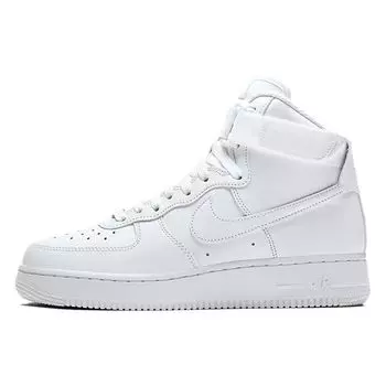 Высокие белые женские кроссовки Nike Air Force 1 334031-105