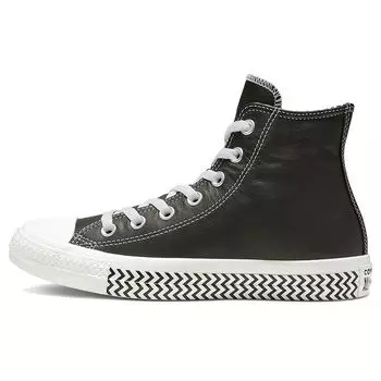 Высокие кеды Converse Chuck Taylor All Star Mission-V, черные, белые (Женский) Женские кроссовки бело-белые 564943C