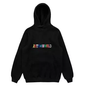 Высокое качество 1:1 толстовки унисекс спереди ASTROWORLD с вышивкой и надписью сзади, большой размер, WISH YOU WERE HERE, толстовка с принтом кактуса Джека 2XL