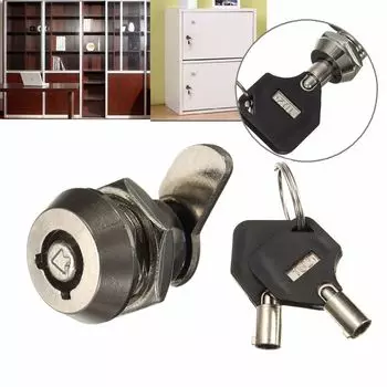 Высокое качество MS102 16-30 мм с 2 ключами почтовый ящик замок для дома фурнитура ящик шкафчик замок кулачковый