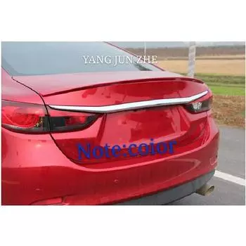 Высококачественный красный автомобильный спойлер ABS 2013-2017 для Mazda 6