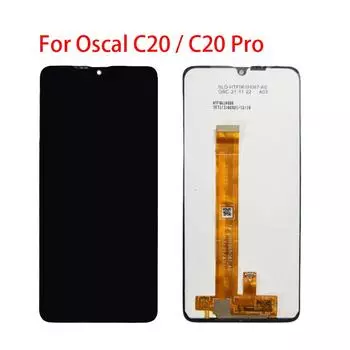 Высококачественный ЖК-дисплей для Blackview Oscal C20 C20 Pro, ЖК-дисплей, дигитайзер сенсорного экрана, ЖК-экран, часть в сборе чёрный