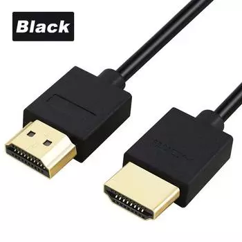 Высокоскоростной кабель HDMI Shuliancable 2,0 4K 1080P 3D для компьютерного кабеля HD TV XBOX PS3 1m