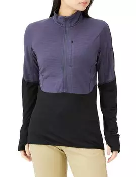 W 200 REALFLECE DESCENDER LS HALF ZIP Графит M [Ice Breaker]