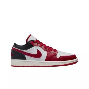 W Jordan 1 Low White Gym Red DC0774-160 Женские кроссовки