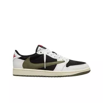 W Jordan 1 x Travis Scott Retro Low OG SP Medium Olive DZ4137-106 Женские кроссовки