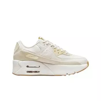 W Nike Air Max 90 LV8 Sail Light Orewood Brown FD4328-100 Женские кроссовки