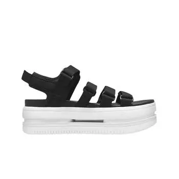 W Nike Icon Classic Sandal Черно-белые женские кроссовки DH0223-001