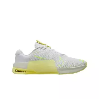 W Nike Metcon 9 White Luminous Green DZ2537-106 Женские кроссовки