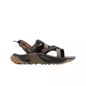 W Nike Oneonta Sandal Black Gum Medium Brown DJ6601-002 Женские кроссовки