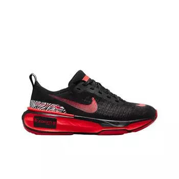 W Nike ZoomX Invincible Run Flyknit 3 Black Bright Crimson DR2660-003 Женские кроссовки