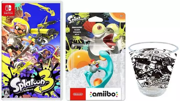 в оригинальной упаковке Splatoon 3 amiibo Cojake тумблер [Доставленная коробка] - Переключатель + (Взвод серии) (акрил включен)