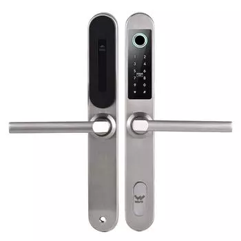 WAFU TY WiFi Smart Lock с камерой бесключевой доступ дверной замок ручка водонепроницаемая нержавеющая сталь серебряный