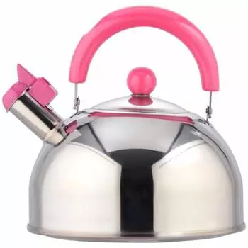 Wahei freiz чайник для горячей воды Candil 2.5л розовый свисток тип IH совместимый CR-5286