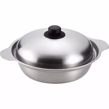 Wahei freiz Tsubame Sanjo Special tools created by craftsmen Stainless steel tabletop pot 26cm IH compatible Made in Japan Takumiya TY-028 серебряный